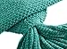 LAGHCAT Mermaid Tail Blanket Crochet Mermaid Blanket for Adult, Soft All Seasons Snuggle Mermaid Sleeping Bag Blankets, Classic Pattern (71