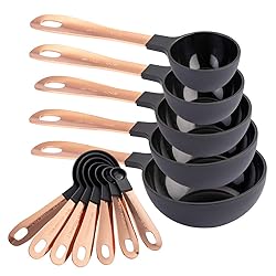 COOK WITH COLOR 12 PC Measuring Cups Set and