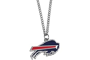 NFL Siskiyou Sports Fan Shop Buffalo Bills Chain Necklace with Small Charm 22 inch Team Color