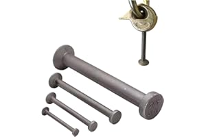 Heavy Duty Round Head Lifting Pin, High-Strength Steel Concrete Anchor for Construction, 1.3T-15T Load Capacity, Duckbill Fix