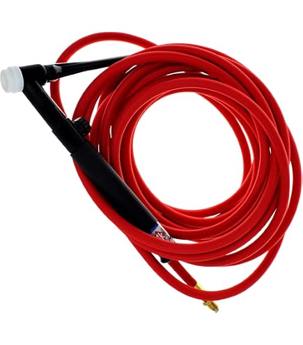CK Worldwide Kit Torcia TIG Raffreddata Ad Aria CK17 150A 12,5' – Super-Flex Con Cavo In Silicone