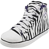 Gohom Sneaker Slippers for Women Fashion Indoor House Slipper Boots, Women's Super Soft Warm High Top Plush House Shoes for Women Slippers