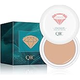 QIC Concealer Shade 130 – Full Coverage Concealer for Dark Circles & Spots, Warm Ivory Tone, Hydrating & Waterproof Under Eye Corrector for Mature Skin, Non-Cakey Finish (1.41 fl oz)