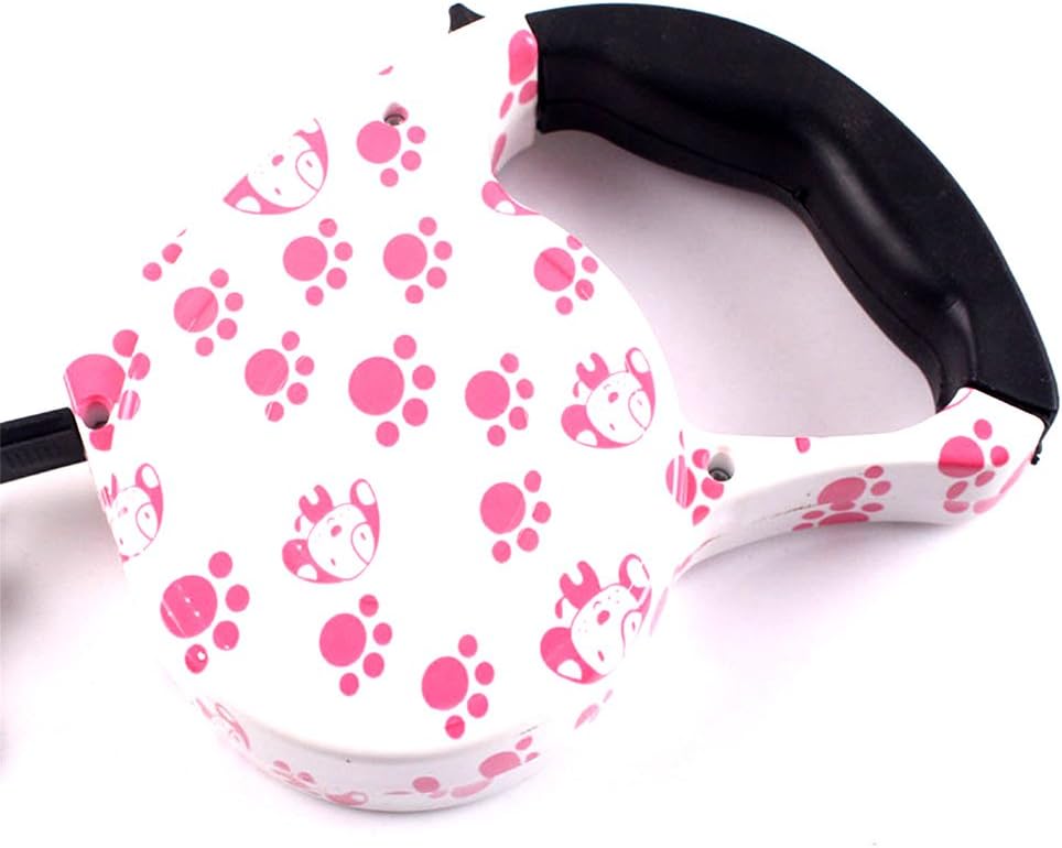 AyTaurus Retractable Dog Leash Choosing, Around 16.5' Long Polishing Plastic Body with Automatic Dacron Leash, Running Traction Belt Pet Hauling Cable Leads