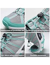 ALEADER Zapatillas de senderismo para mujer, transpirables, agarre de tracción en húmedo