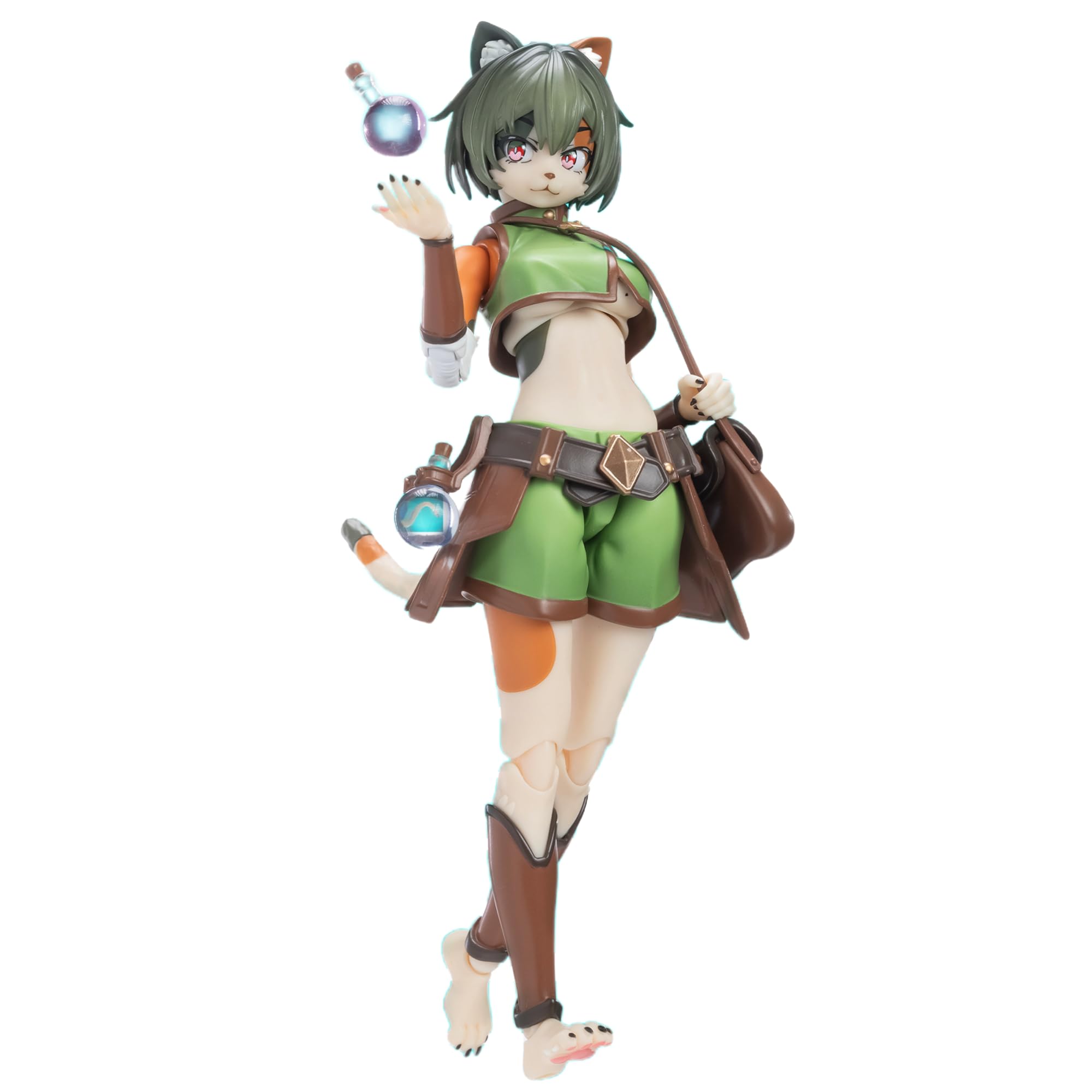 TOYVERSE LADOTOYS 1/12 Action Figure, Magic Continent Adventurer Squad Part 1, Tonia Tigris Herbalist Ver., Movable Joints Character Model, Age 15+ โ image 1