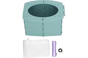 Portable Potty, Portable Toilet for Toddler Baby Kids, Foldable Indoor and Outdoor Potty Chair, Training Potty Seat with Tras