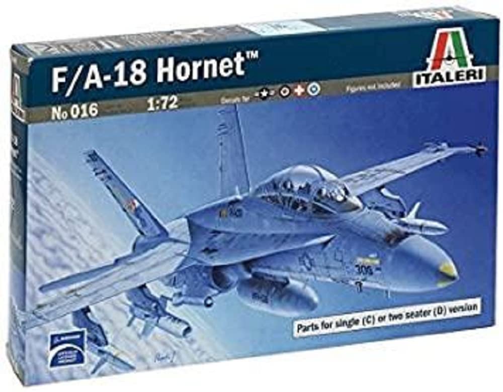 Italeri 1:72 F/A 18 Hornet C/D Aircraft #016