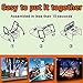 Splaks AP003 Google Cardboard V2.0 3D Glasses Virtual Reality DIY Kit, Black