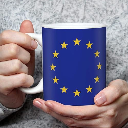 Geschenk Tasse Mit Flagge Europa Lander Flaggen Geburtstagsgeschenk Souvenir Europaische Union Fur Reiseliebhaber Frauen Manner Amazon De Handmade