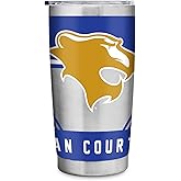 Rico Industries NCAA Georgian Court Lions Standard 20oz Stainless Steel Tumbler with Lid - Great For Coffee, Tea, Water or Cocktails