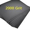 5 Sheets Sandpaper 2000 Grit Waterproof Paper 9"x11" Wet/dry Silicon Carbide