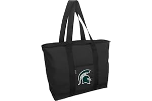 Broad Bay Michigan State University Tote Bag LARGE Michigan State Totes SHOPPING TRAVEL or EVERYDAY
