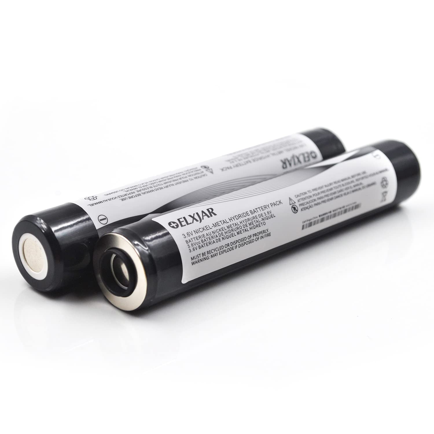 YUTSUJO (2-Pack) 3.6V 3000mAh NI-MH Rechargeable