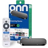 ONN Android TV 4K UHD Streaming Device with Voice Remote Control Google Assistant &amp; High Speed HDMI Cable (100026240) Black