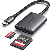 UGREEN USB C SD 4.0 Card Reader UHS-II Micro SD Card Reader | Fast for SD Micro SD UHS-II &amp; UHS-I Cards for iPhone 18 /17/16 Pro Max MacBook Laptop Tablet Smartphone Android