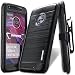 Moto X4 Case, COVRWARE [Iron Tank] w/Built-in [Screen Protector] Heavy Duty Full-Body Rugged Holster Armor Case [Belt Swivel Clip][Kickstand] for Moto X (4th Gen), Black