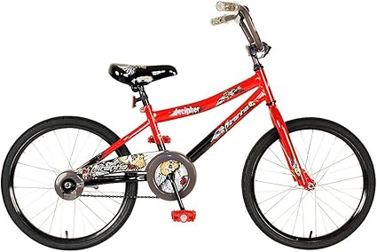 red 20 inch bike