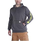 Carhartt Men's Loose Fit Midweight Logo Sleeve Graphic Sweatshirt