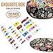 Sewing Clips,Quilting Supplies Pack of 160 Multipurpose Quilting Clips with Premium Storage Tin Box Assorted Colors