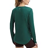 baleaf Women's Sun Shirts UPF50+ Long Sleeve Workout Tops Running Athletic Lightweight Quick Dry