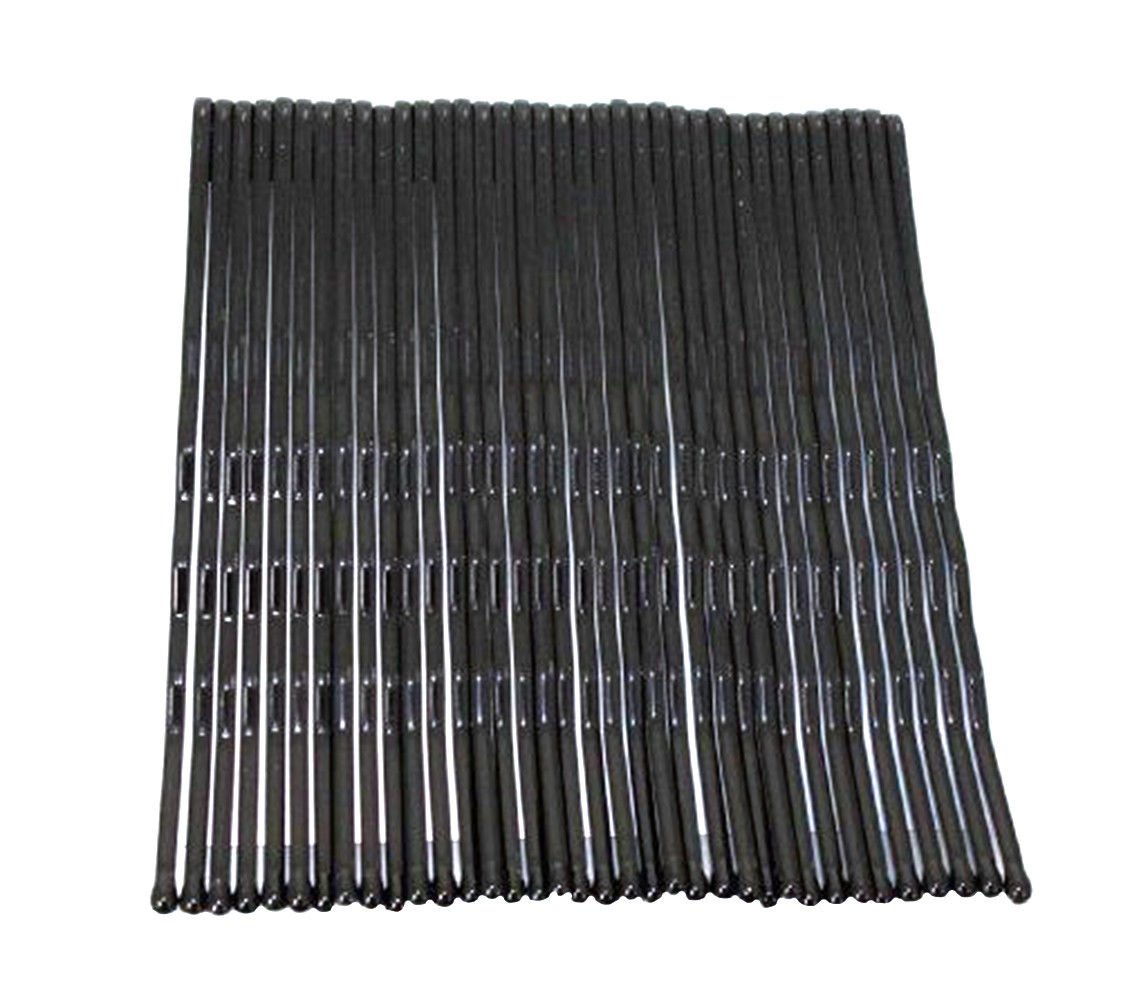 36 Hair Pins GRIPS Blades Clips Long Kirby Traditional Black 6.5 cm (6.5 cm)