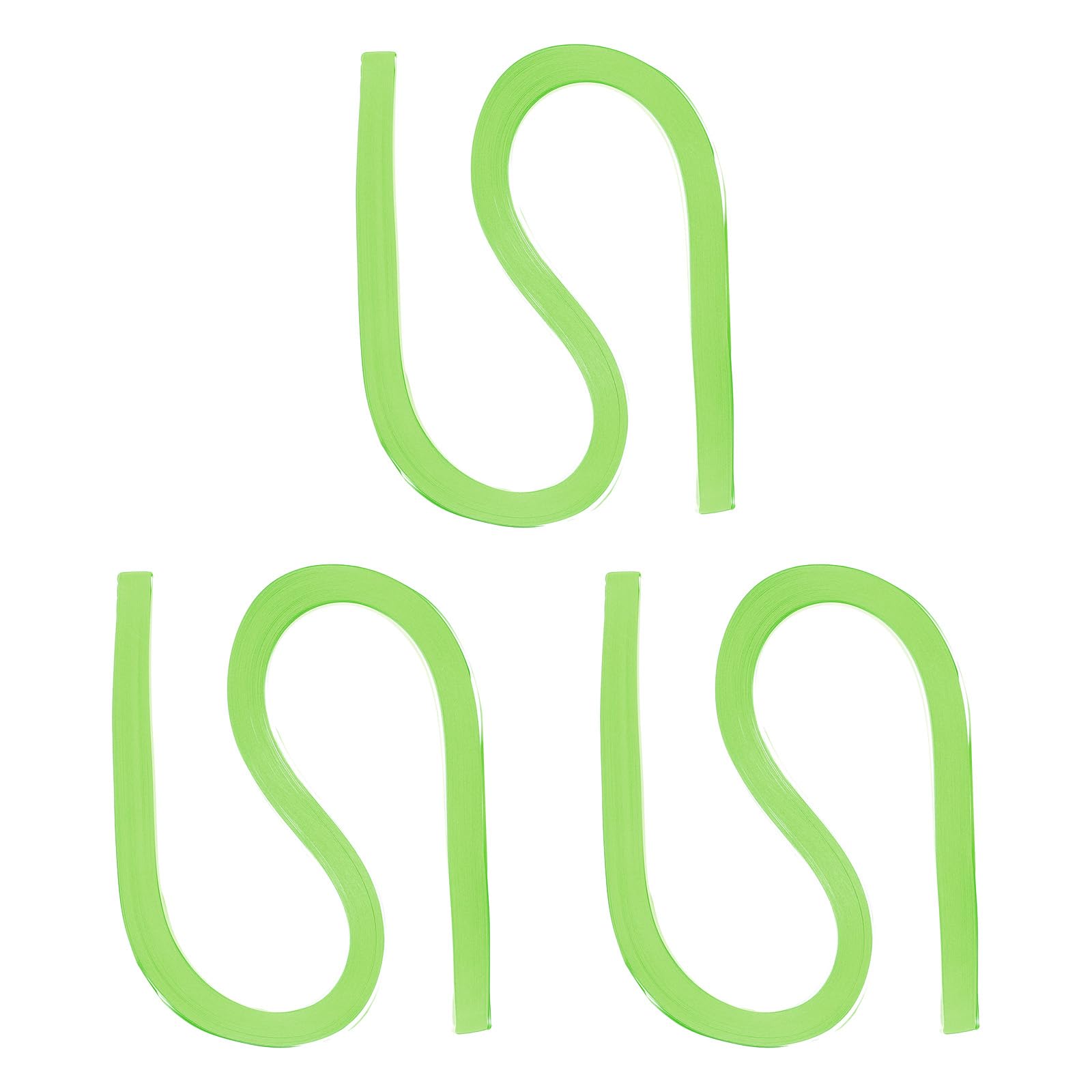 PATIKIL 360pcs Quilling Paper Strips Paper Flowers Quilling Kits 3/8"(10mm) Origami Paper for Adults Beginner Art Craft, 21"(54cm) Fluorescent Green