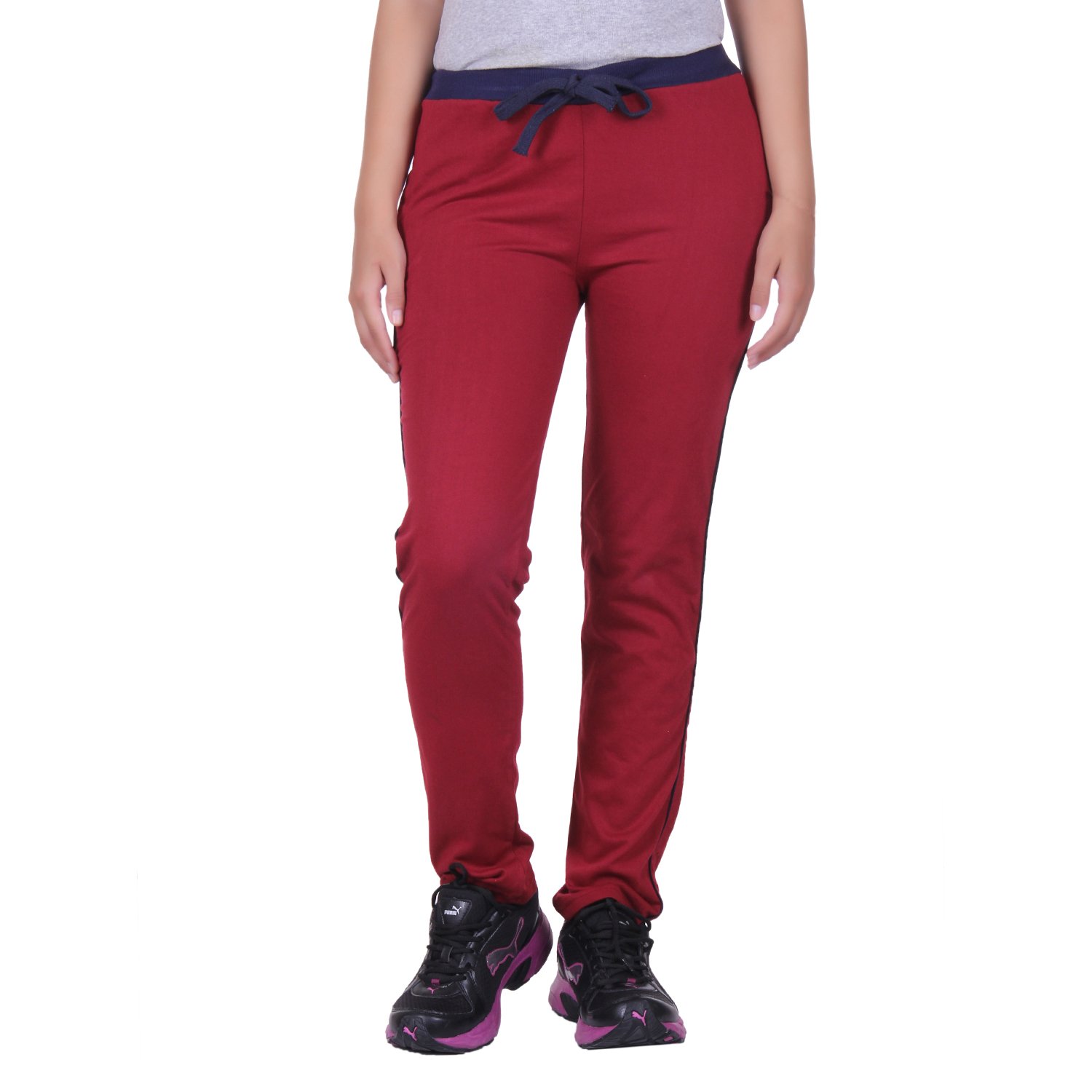 dfh women's cotton track pant