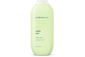 Method Body Wash, Daily Zen, Paraben and Phthalate Free, 18 oz (Pack of 1)