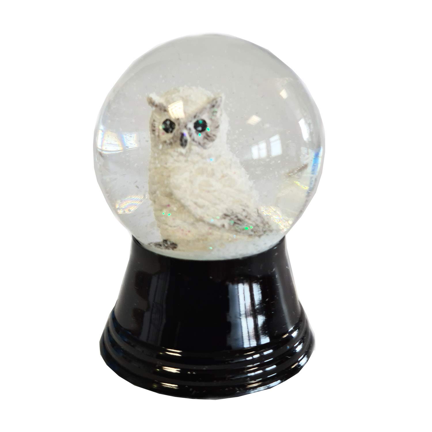 VIENNA SNOWGLOBE Snow Globe Glass Ball - Almost Like Real Snow - Snow Owl Design, 4.5 cm — image 1