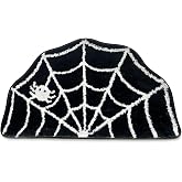 Halloween Spider Web Rug, 20*32 inch | Spider Design, Non-Rectangular Shape
