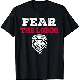 University of New Mexico Fear The Lobos Sports Fan T-Shirt