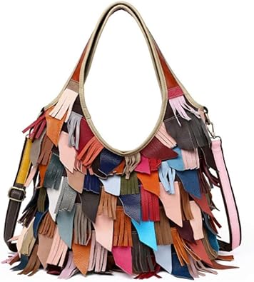 colourful shoulder bags