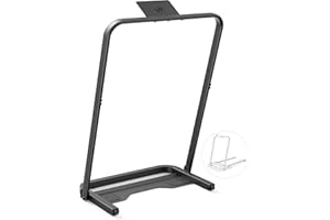 UREVO Walking Pad Handle Bar Only, Universal Compatible for Walking Pads 23.6'' Wide, Transform WalkingPad Into a Treadmill in Seconds, Easy Moving with Wheels, Quick Assembly, Sturdy Design, Black