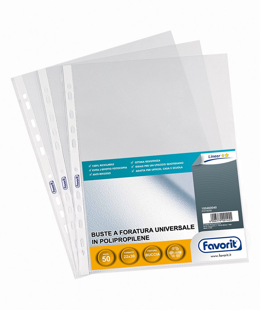 Favorit 100460040 Document Protectors