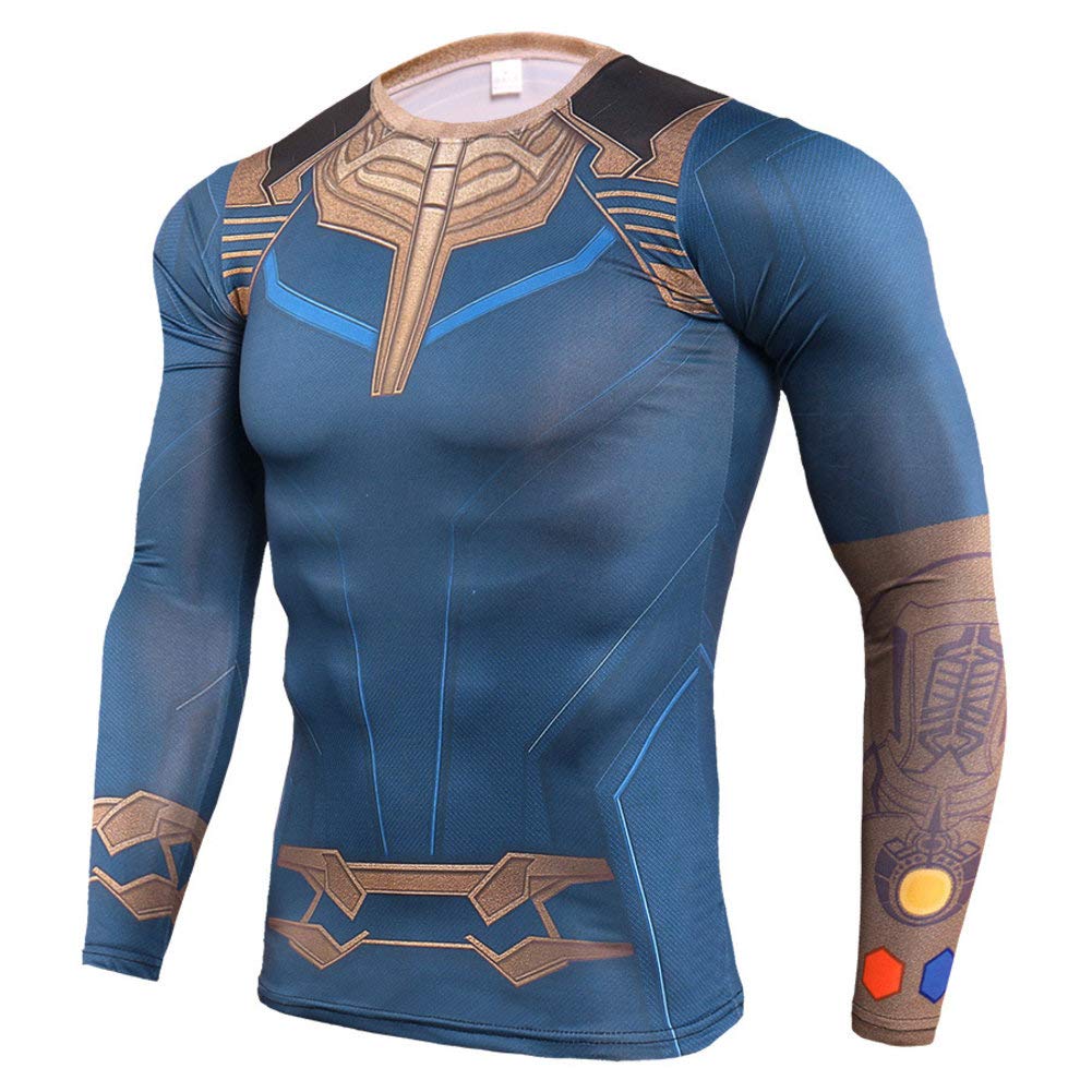 The 10 Best Compression Shirt Men Cosplay Body Building