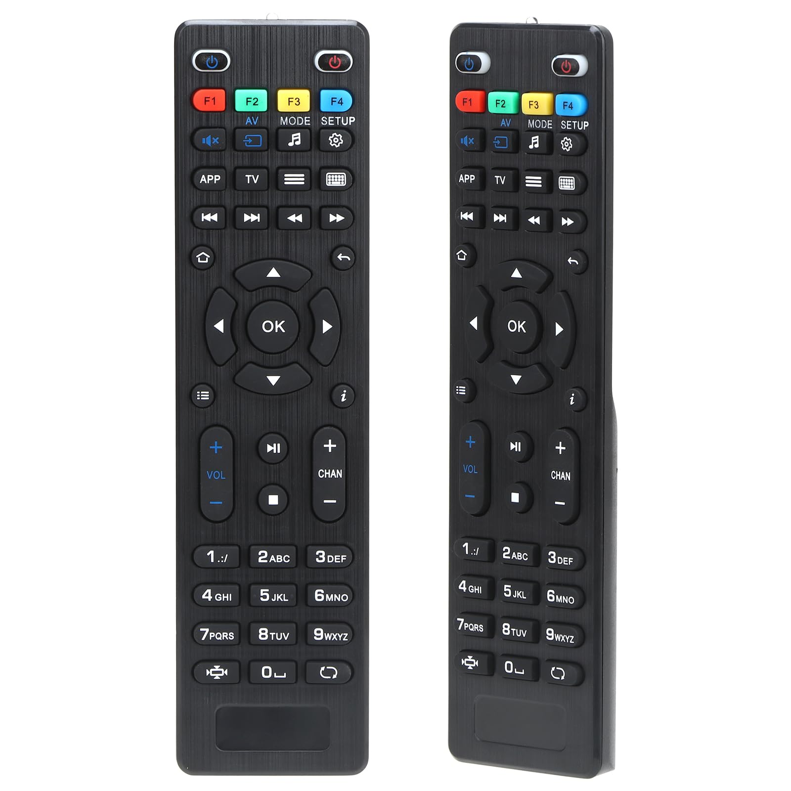 Alkia Remote Control Compatible with Mag Box Remote Control for Mag250 Mag254 Mag255 Mag256 Mag257 Mag260 Mag270 Mag275 Mag322 Mag349 Mag350 Mag351 Mag352 Mag420 Mag520 Mag540 Mag544 IPTV TV Box