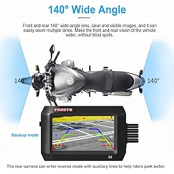 VSYSTO 3'' IPS Screen WiFi Motorcycle Dash