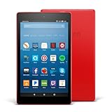 All-New Fire HD 8 Tablet with Alexa, 8" HD Display, 16 GB, Punch Red - with Special Offers