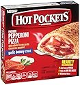 Hot Pockets, Pepperoni Pizza in a Garlic Buttery Crust, 2 sandwiches, 9 oz (Frozen)
