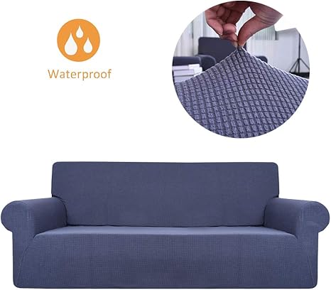 Bestoh Sofa Covers For 3 Cushion Couch Anti Slip High Stretch