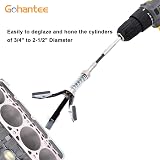 gohantee Engine Cylinder Hone 3/4-2-1/2" Deglazer 220 Grit Stones Flex Shaft view 2