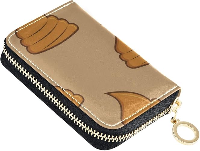 Amazon カードケース うんこ柄 ポイントカード カートスロット 大容量 スキミング防止 クレジットカードウォレット パスケース ジッパーカードケース キーホルダー クレジットカードホルダー 名刺 社員証 名札 カード収納 多機能財布 Ltt クレジットカードケース