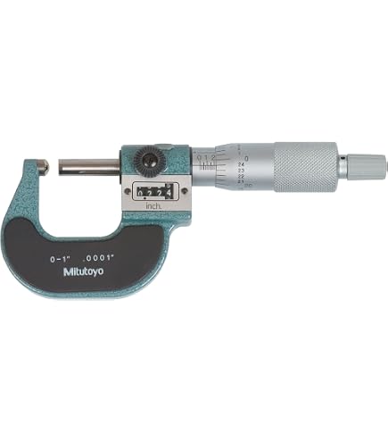 MITUTOYO Cntr Mic, Sph, 0-1 in, .0001 in, RS, CT : Amazon.ca