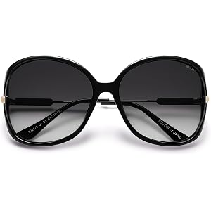 SOJOS 2026 Oversized Butterfly Sunglasses for Women SJ2679 | Gold Arms,Beach Sun UV Protection Shades