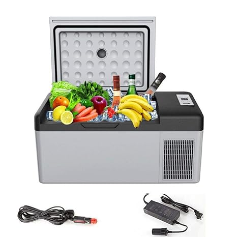 JDHHC Mini nevera Compresor portátil Congelador para el automóvil ...
