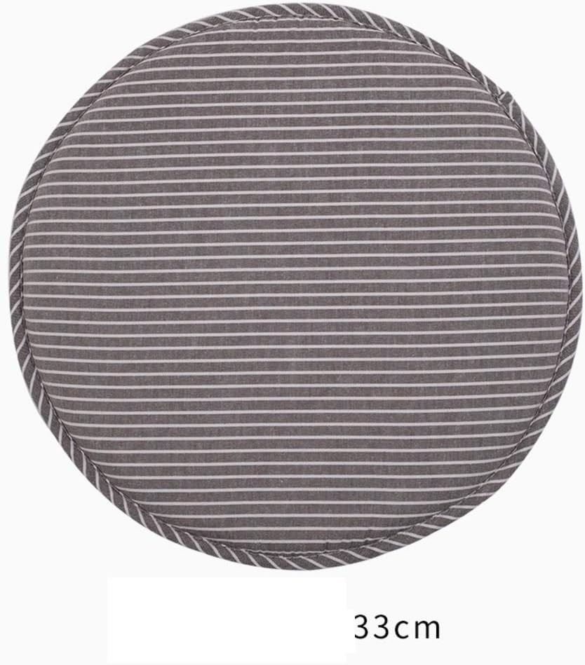 Round Seat Cushion, Strap Design Non-slip Warm Chair Pads, Dining Chair Student Thick Cushion Cover Chair Cover Chair Cushion-e 35x35cm(14x14inch)