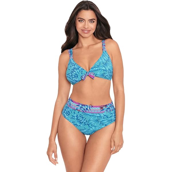 Profile by Gottex Women&#39;s Standard Spritz E Cup Tankini, Multi