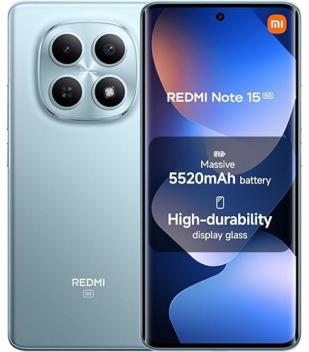 Xiaomi REDMI 15 本体 upto 16GB/256GB Xiaomi Redmi 15 5G Android Cell Phone (GREY/8GB+256GB/Dual SIM