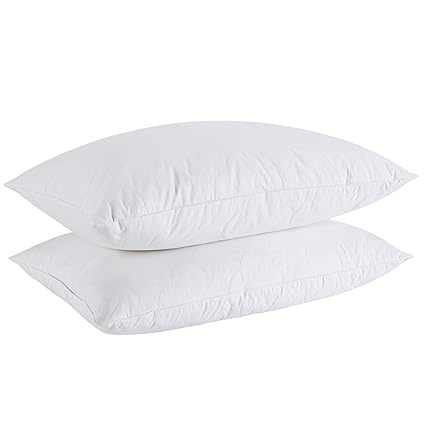 Amazon Com Puredown 100 Cotton Cover Natural Goose Feather